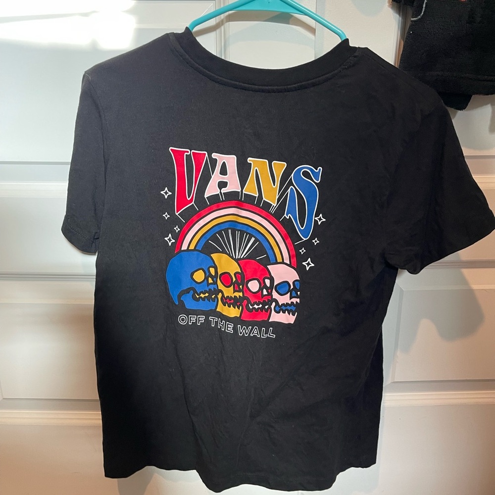 Vans Black and Blue Short Sleeve Tees